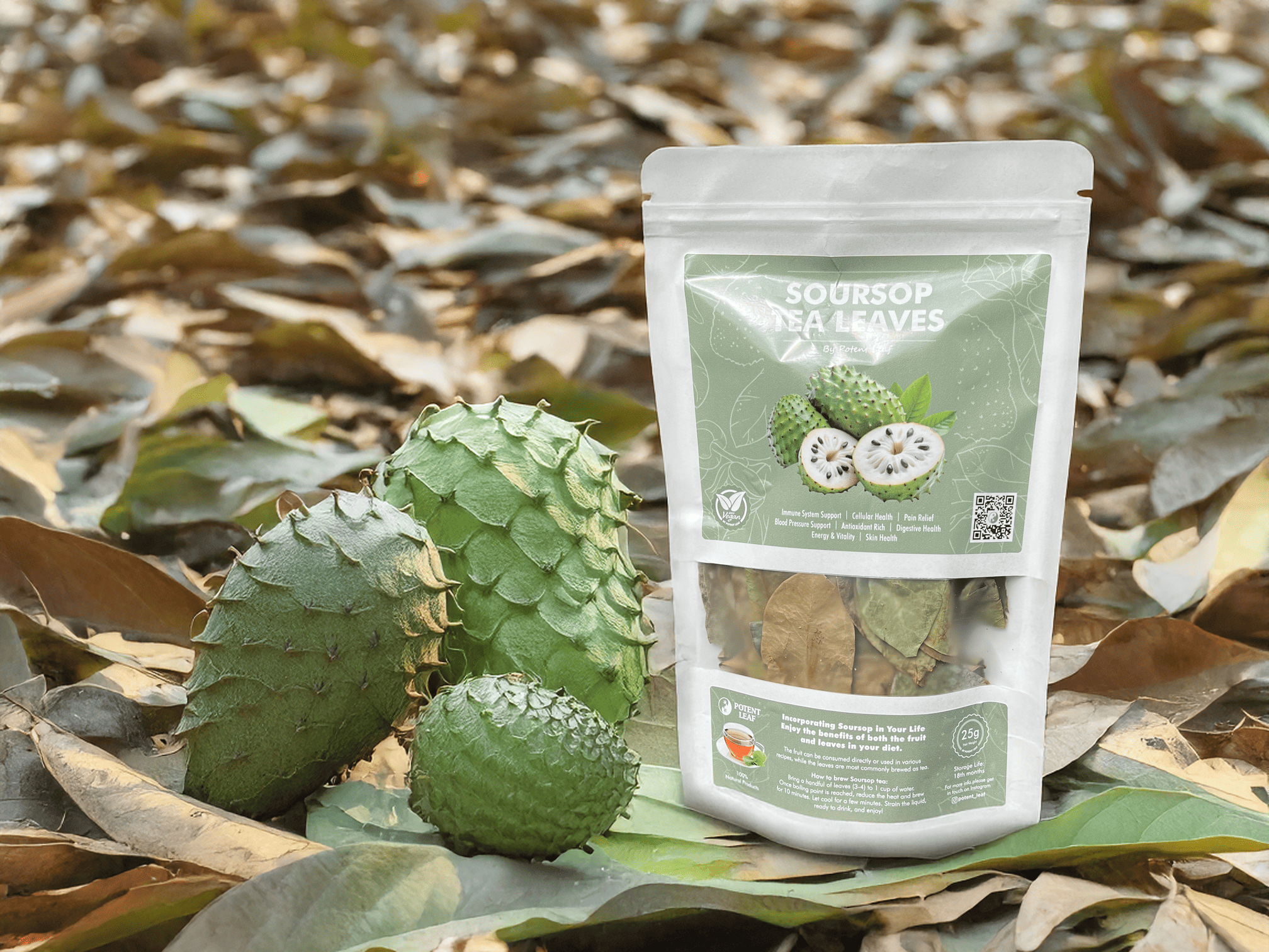 Soursop Tea Leaves Image Six