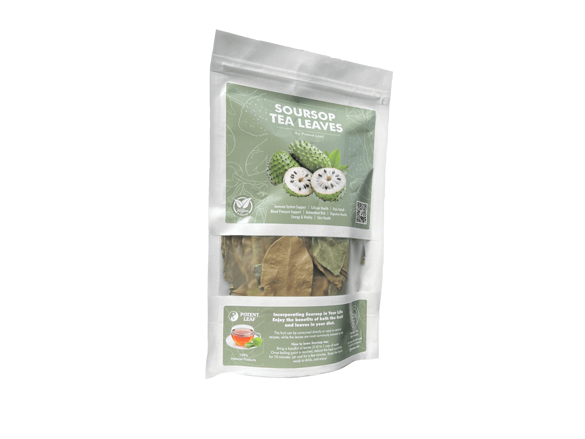 Soursop Tea Leaves Image Two